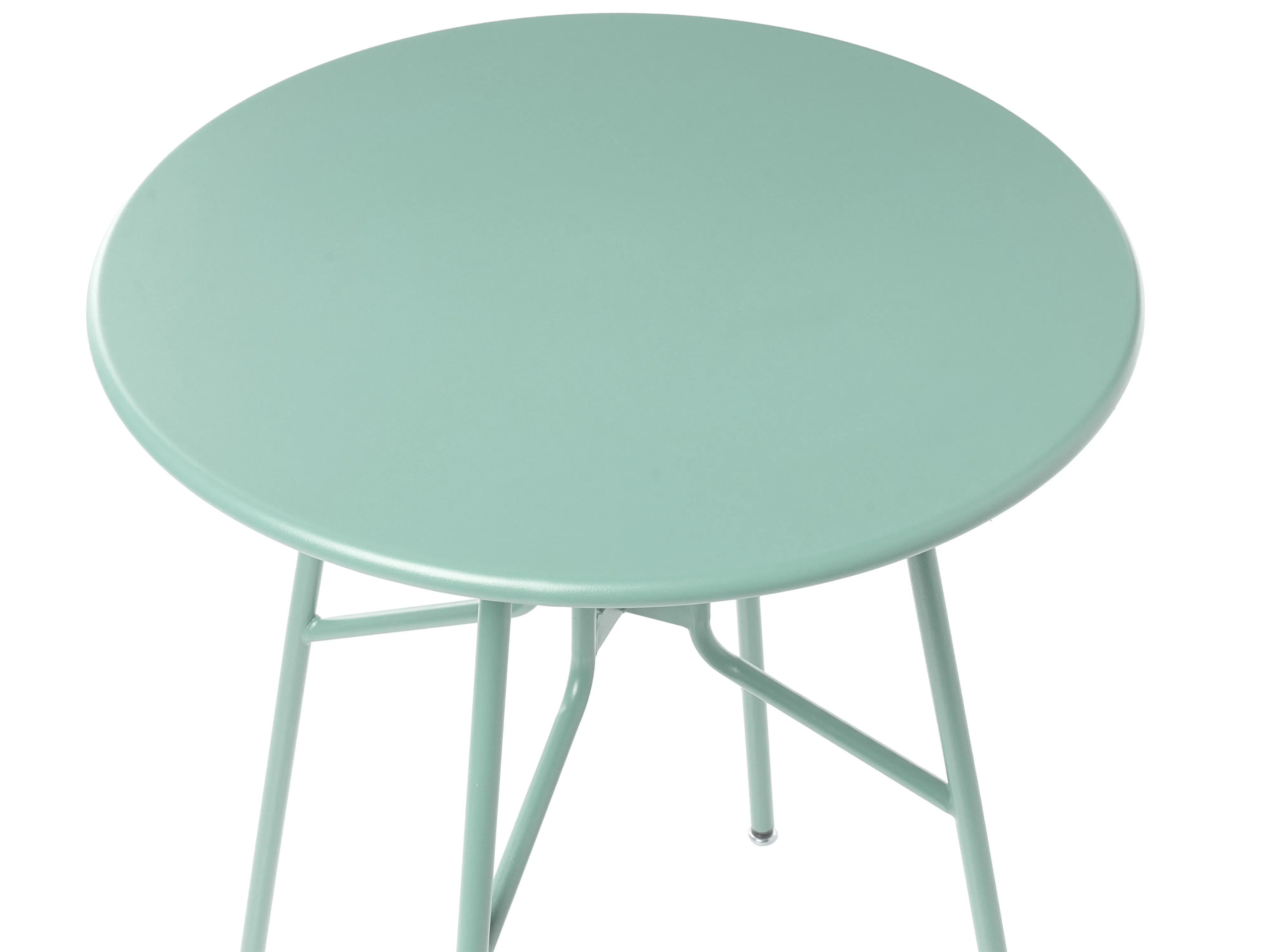 Bistrotafel TALTAL 64 cm 64 cm Metaal Lichtgroen