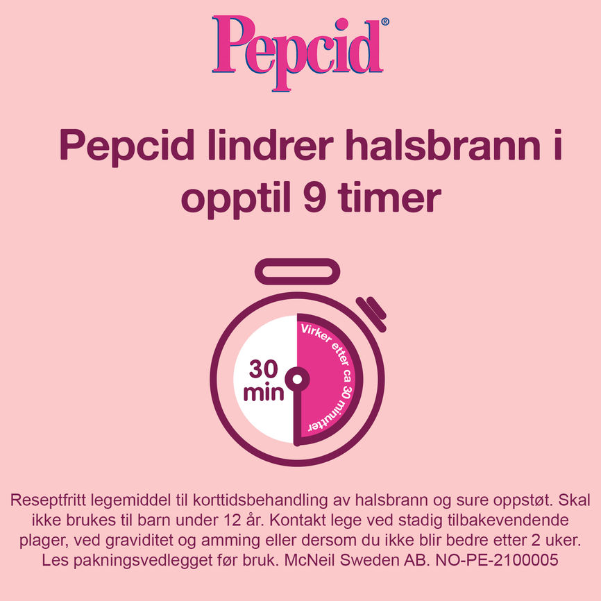 Pepcid tabletter 10 mg