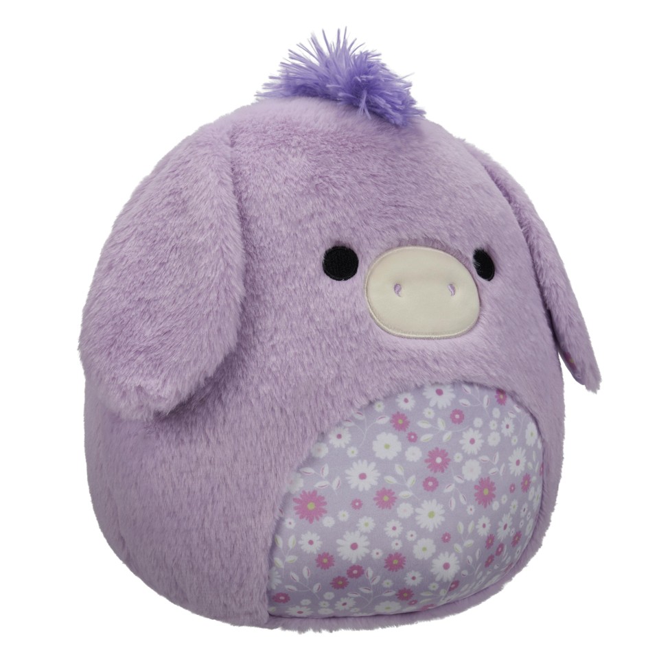 Squishmallows - 30 cm P18 Fuzz A Mallows Bamse - Delzi Donkey