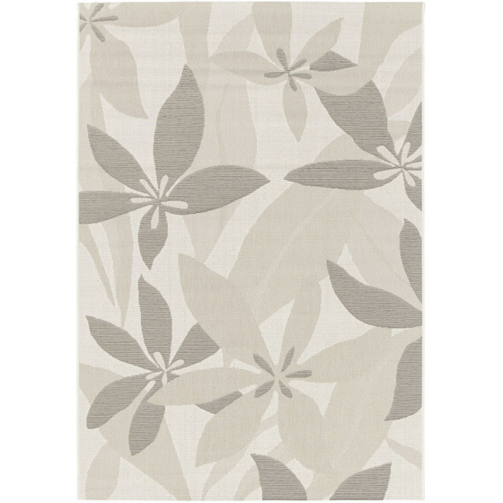 Tapis d'intérieur ou d'extérieur - vanille - beige naturel - 160 x 230 cm