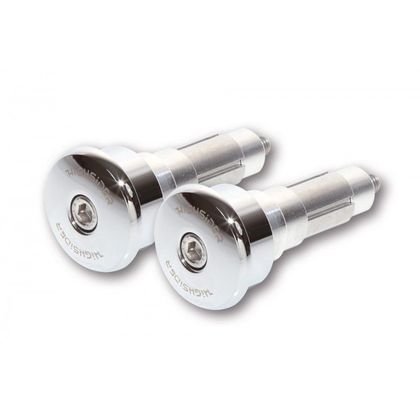 Embouts de guidon Highsider CURVE Universel - Gris