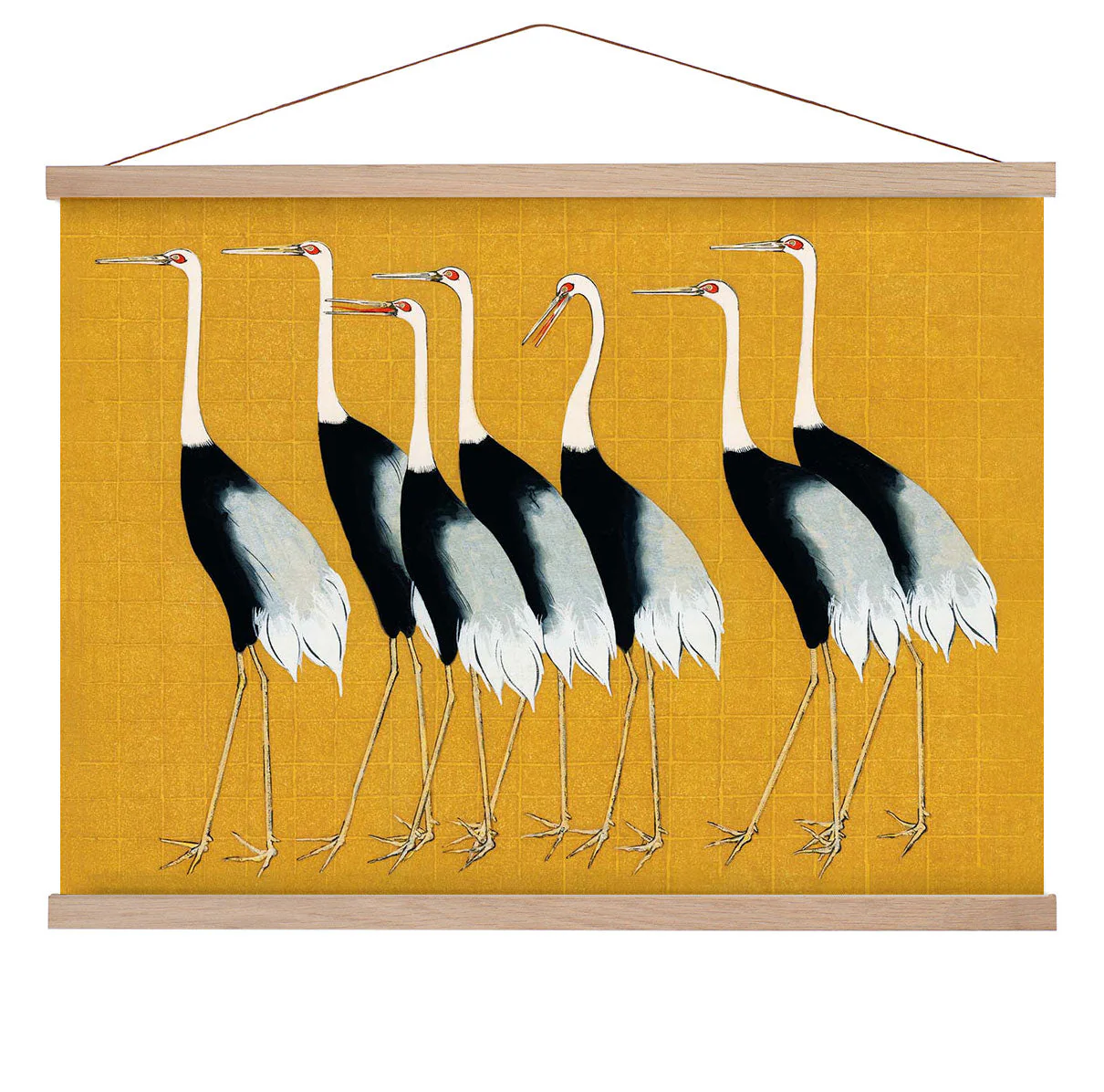 7 Vögel Japanisch von Korin