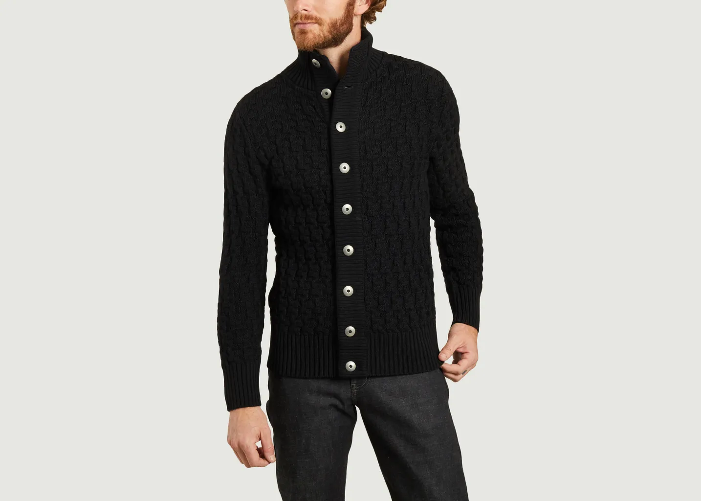 Cardigan Stark en laine vierge S.N.S. Herning