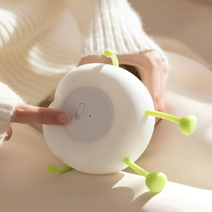 HOMTEC - Groene ui USB oplaadbare nachtlamp