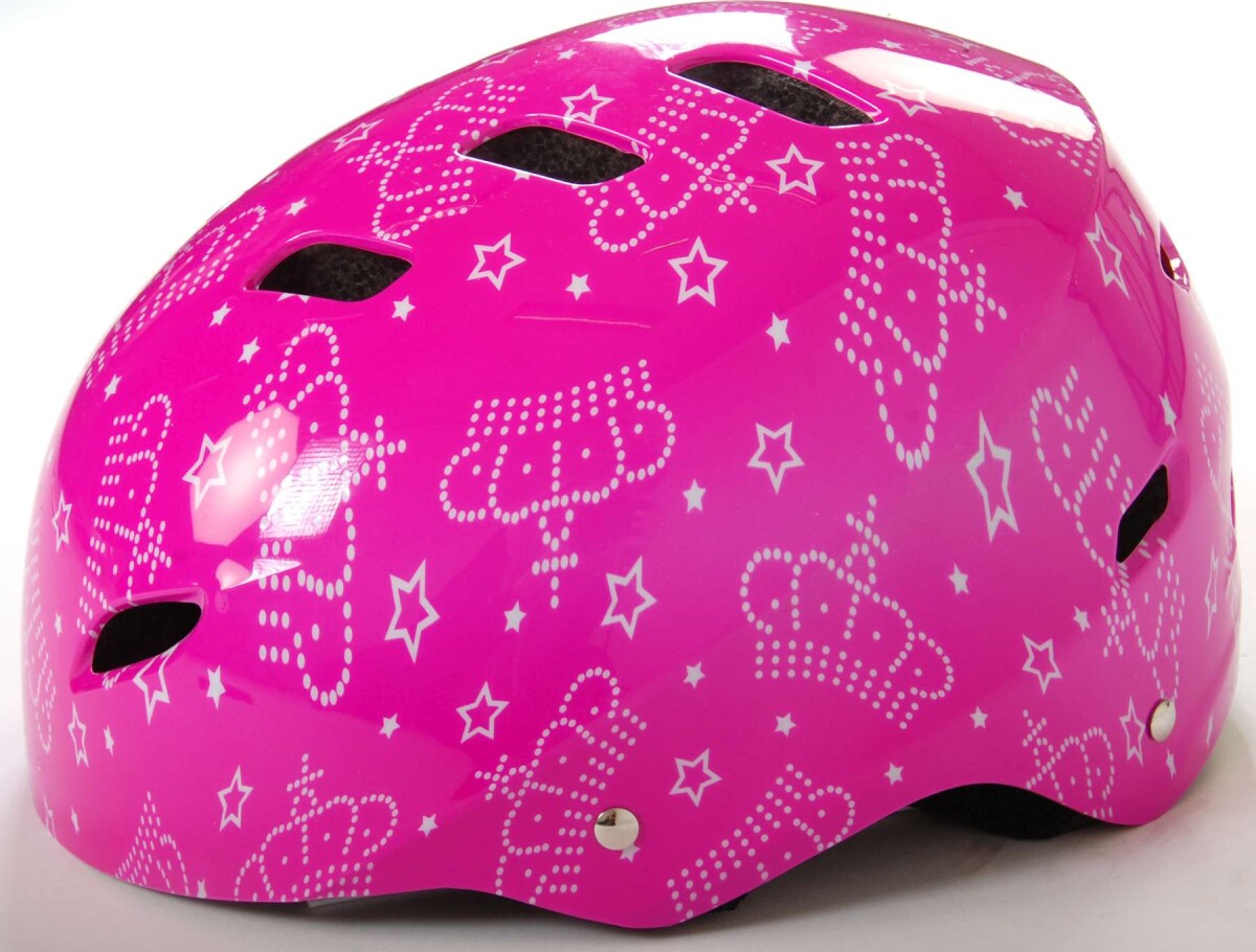 Pink Cykelhjelm - Queen - 55-57 CM - Volare