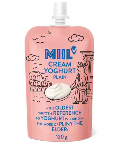 Miil Sahnejoghurt Quetschie Natur