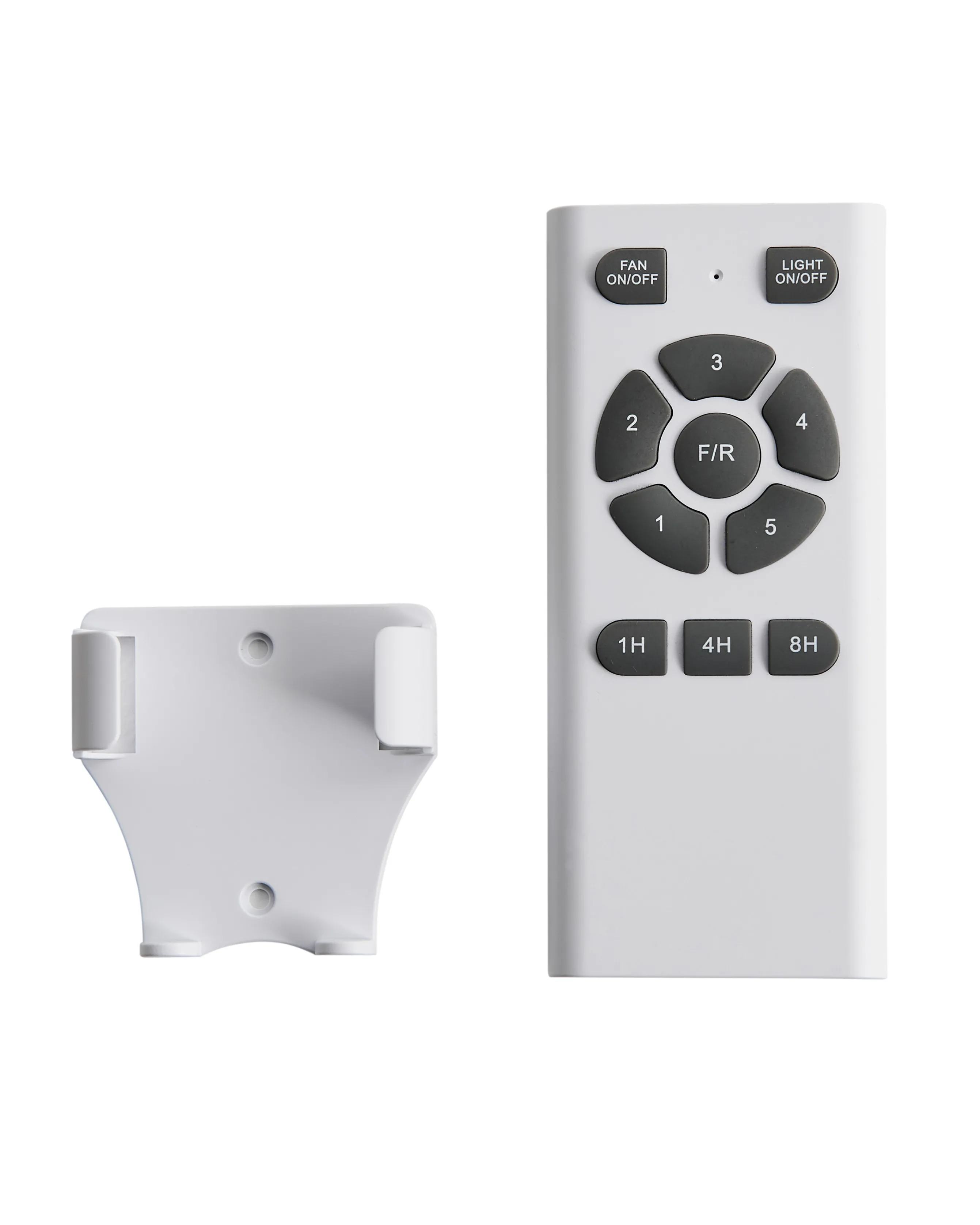 Plafondventilator met verlichting CANETE met afstandsbediening LED Zwart