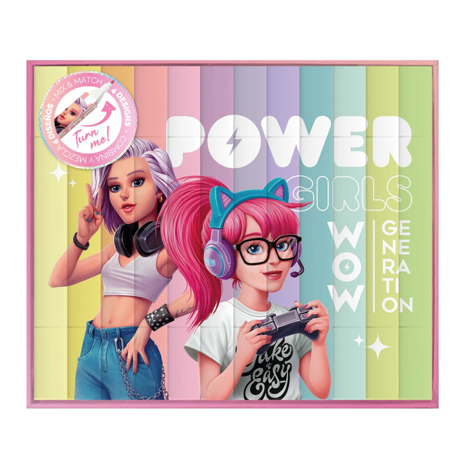 WOW Generation - Dual Marker - Power Girls - 1 Set