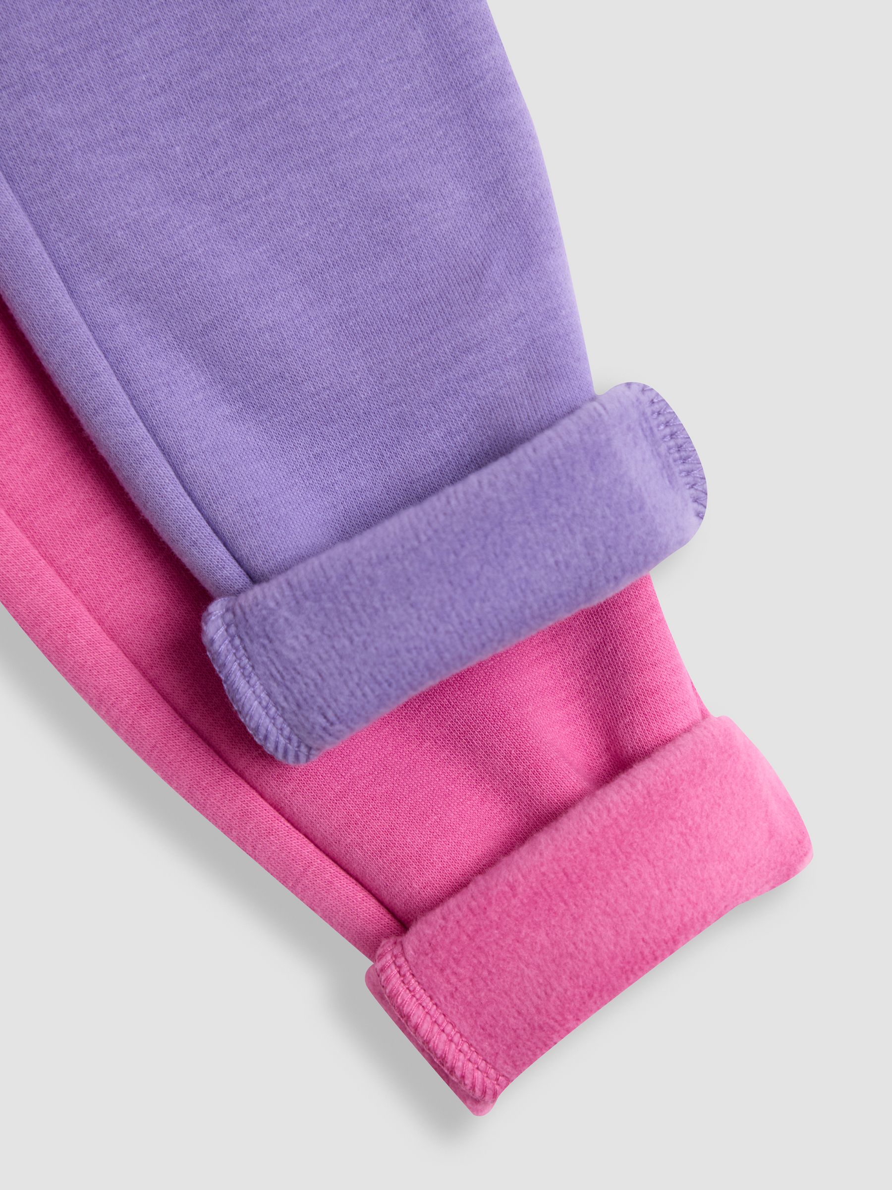 Fuchsia-roze - JoJo Maman Bébé Fleece-Lined Leggings 2 Pack