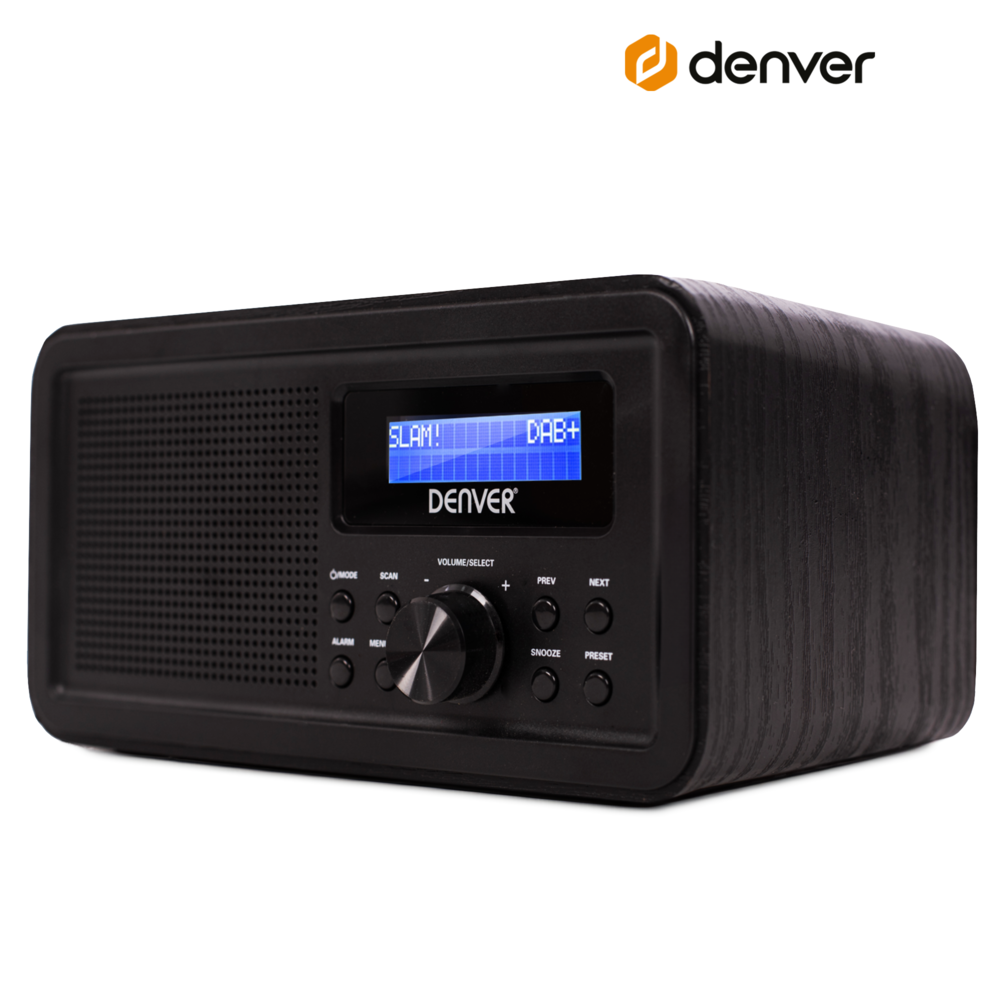 Denver DAB30 DAB+/FM Radio - Black