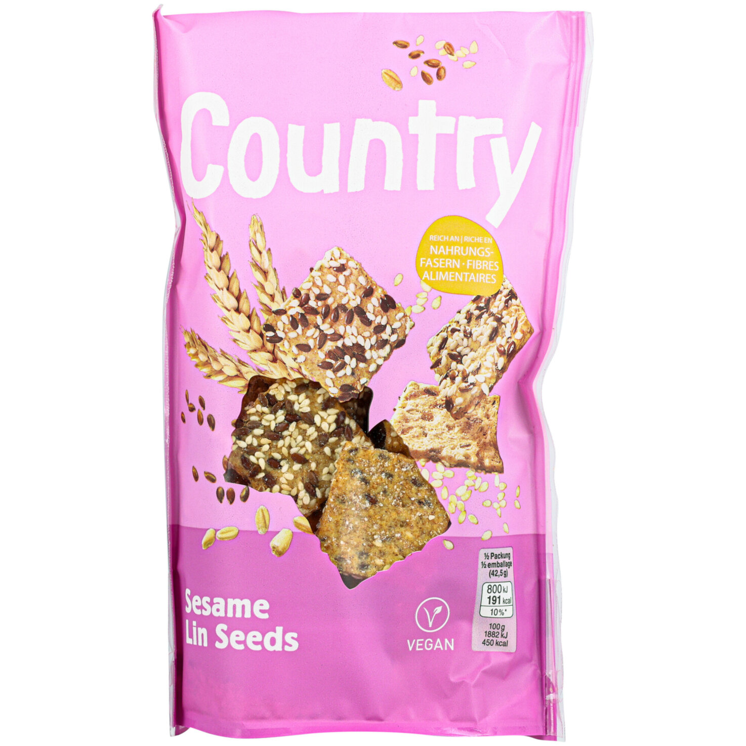 Country Cracker Sesam & Leinsamen