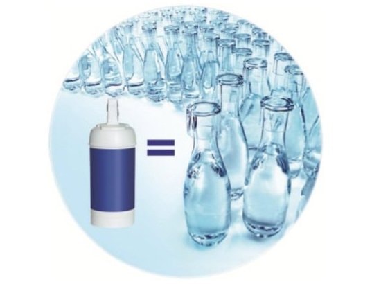BRITA - Filtre à eau robinet 1004 263 Cartouche On Line Active Plus