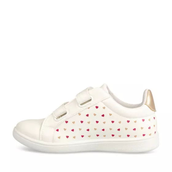 Baskets BLANC LOVELY SKULL