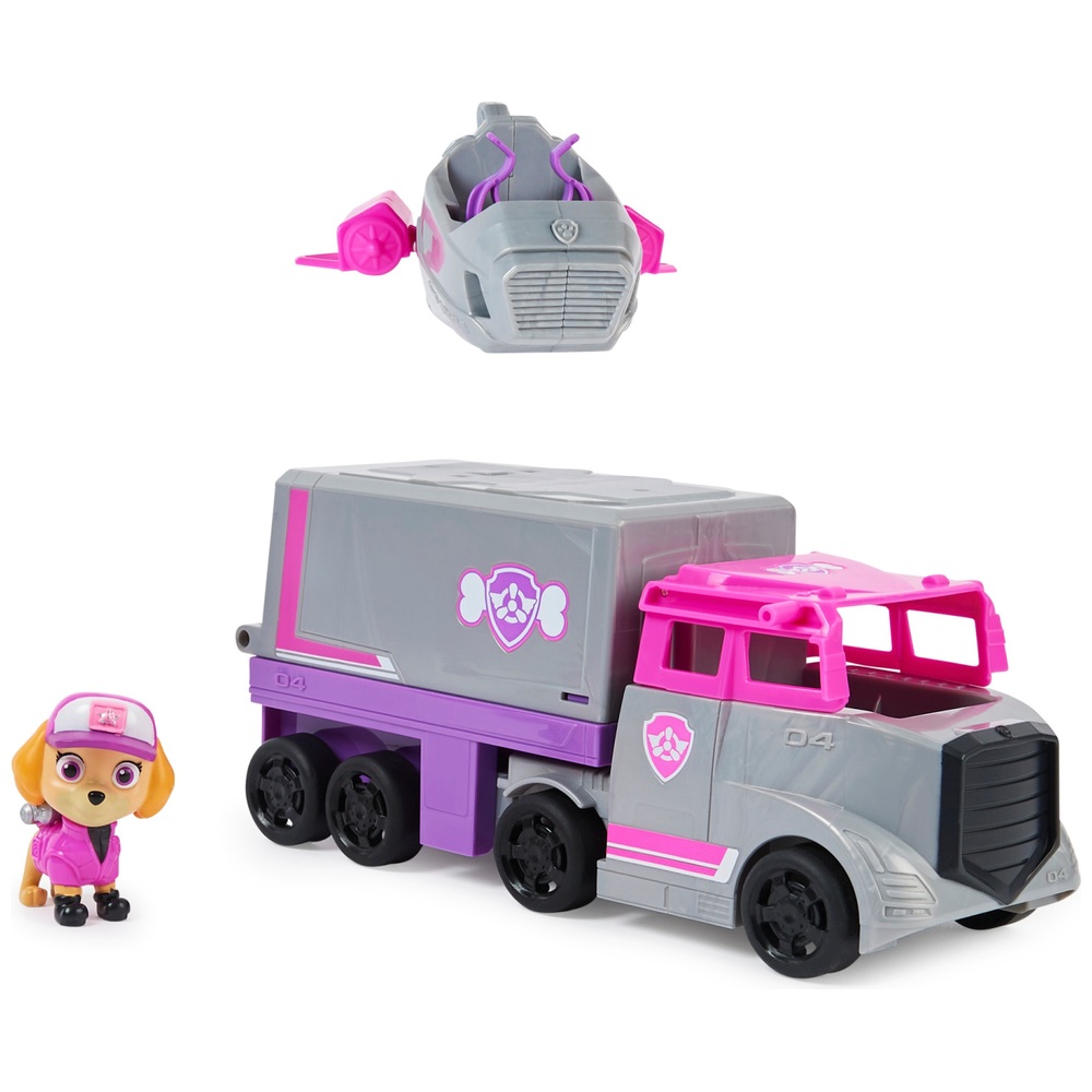 PAW Patrol, Big Truck Pup's Skye Verwandlungs-Spielzeug-Trucks mit Actionfigur