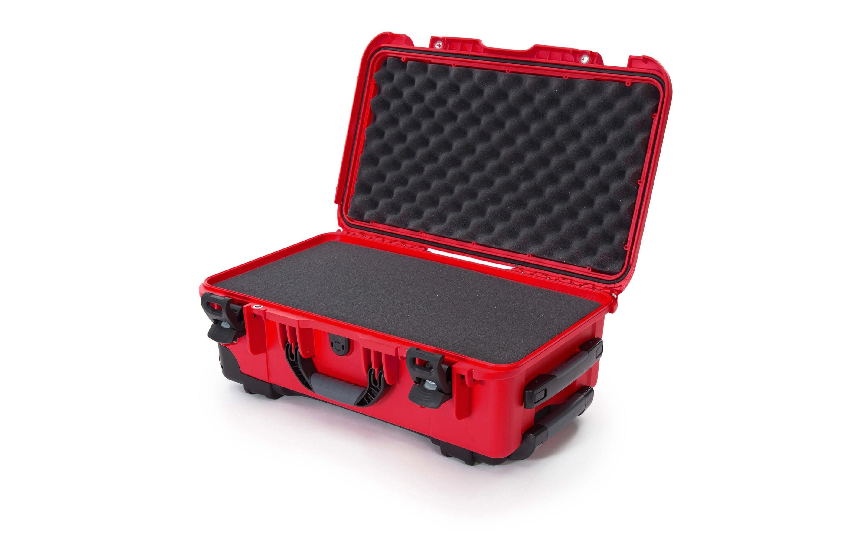 Kunststoffkoffer 935 - mit Schaum Rot<br>Leichter, wasserdichter und robuster Hartschalenkoffer