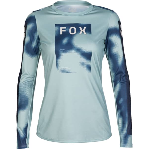 Maillot VTT FOX W RANGER LS JERSEY TAUNT GREY METAL