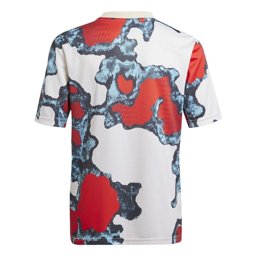 Bayern Munich T-shirt d'Entraînement Avant-Match - Rouge/Turquoise/Beige Enfant