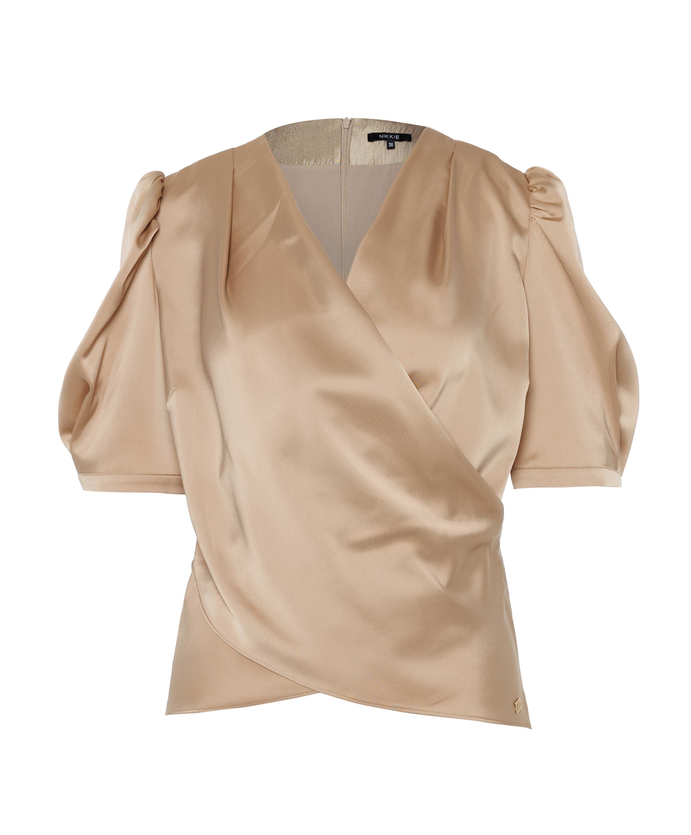 Nikkie Dames blouse beige
