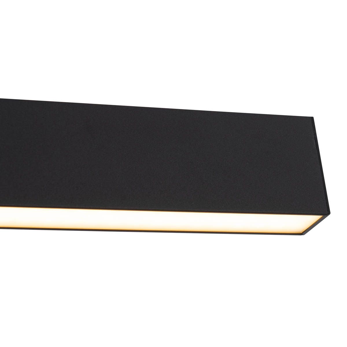 Hanglamp zwart incl. LED 3-staps-dimbaar 2700-4000K met dipswitch - Keane