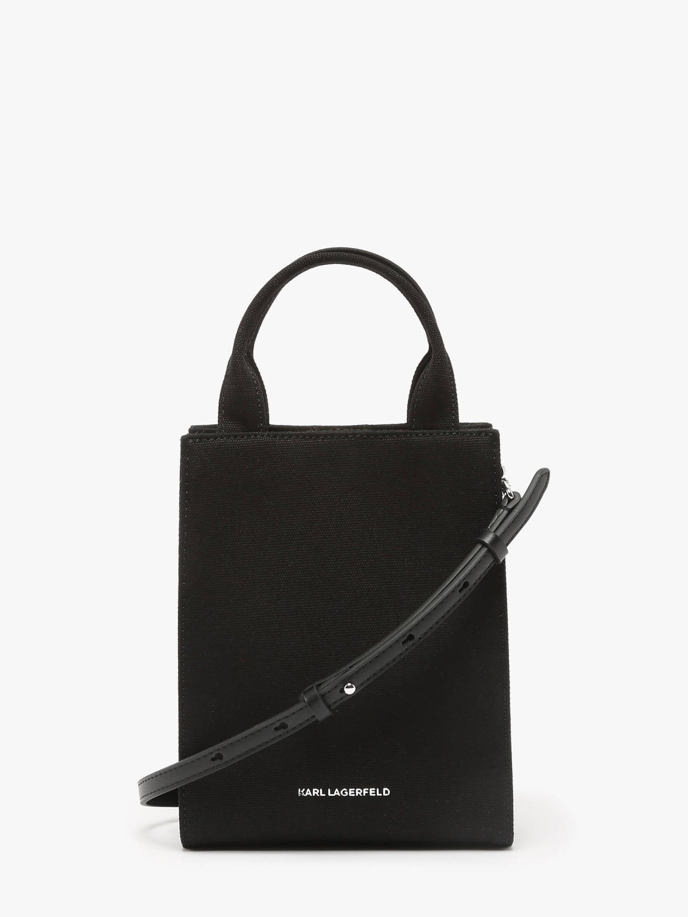 Sac bandoulire K autograph coton KARL LAGERFELD