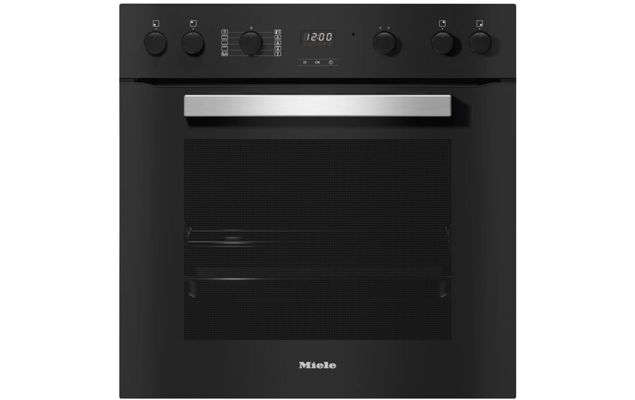 Einbaubackofen H 2456 E ACTIVE Schwarz A+<br>Einbau-Herd