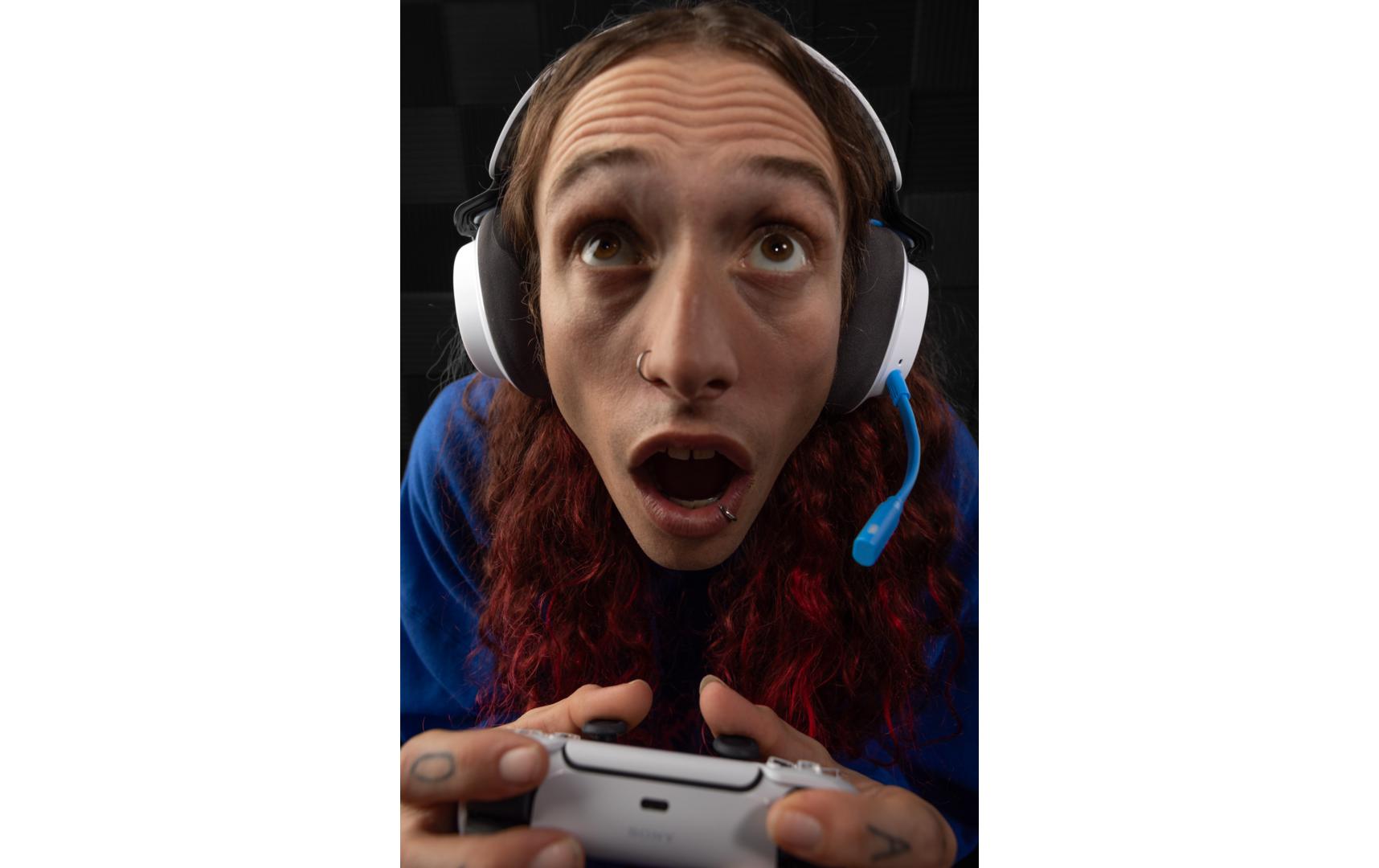 Wireless Over-Ear-Kopfhörer SLYR Pro Weiss<br>Kabelloses Gaming-Headset