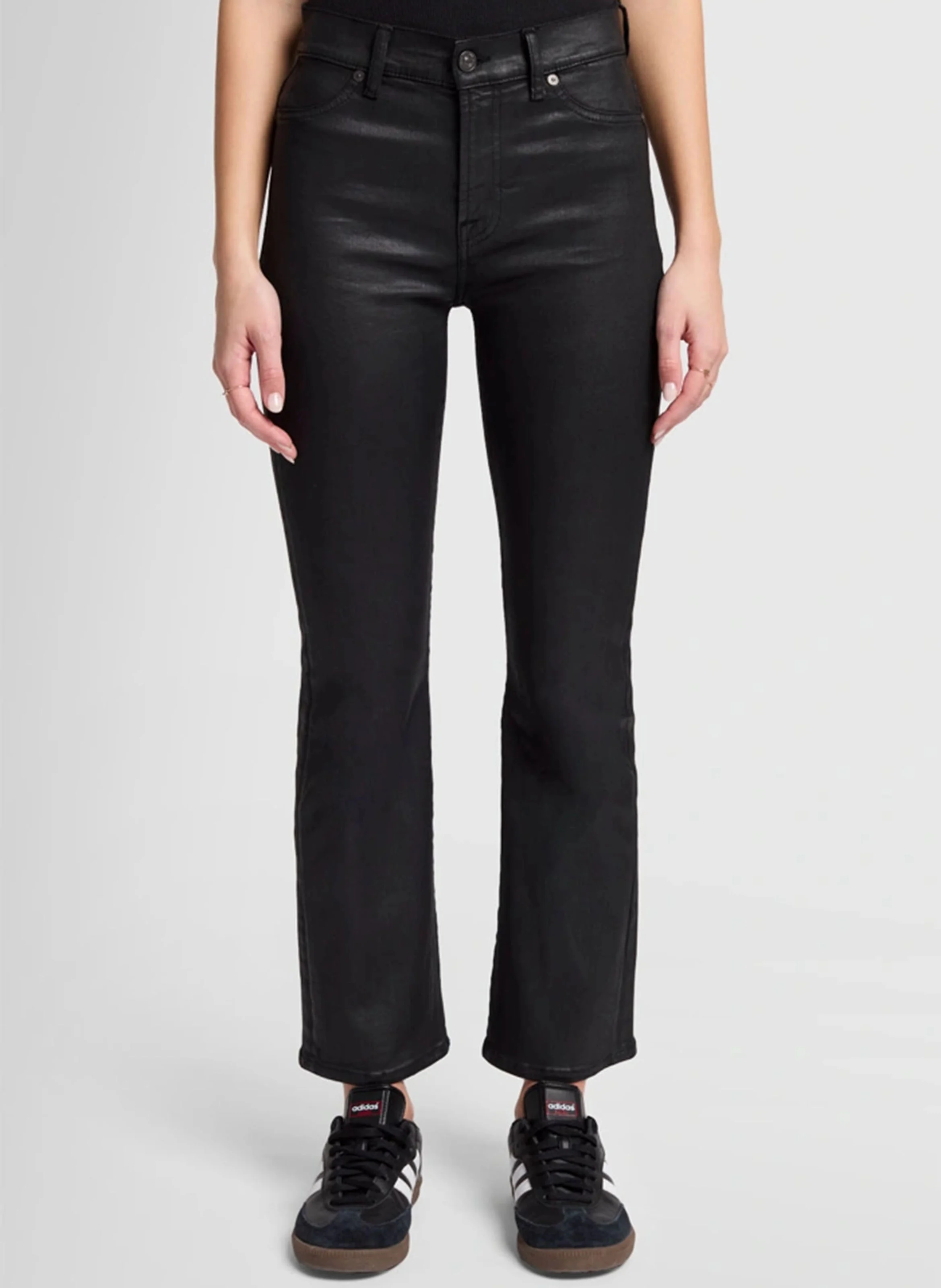 DAISY - Jean slim en coton mélangé | Noir