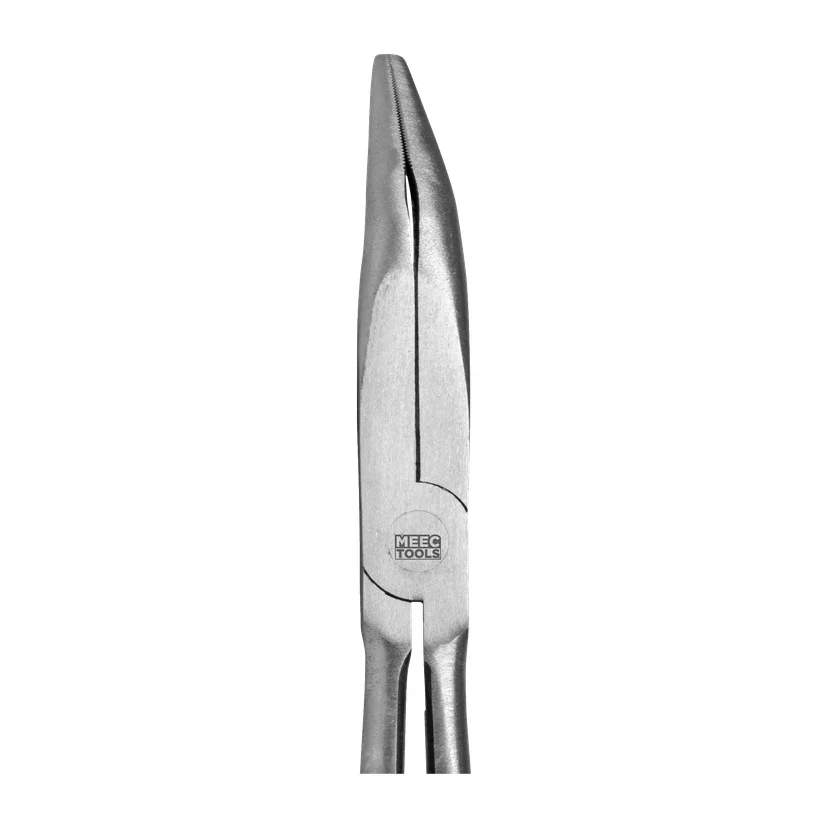 Bøyd spisstang med lange kjefter 275 mm