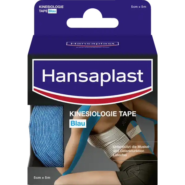 Kinesiologie Tape blau