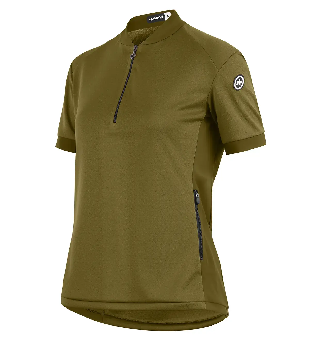Assos UMA GTC C2 Fietsshirt Korte Mouwen Bruin/Groen Dames