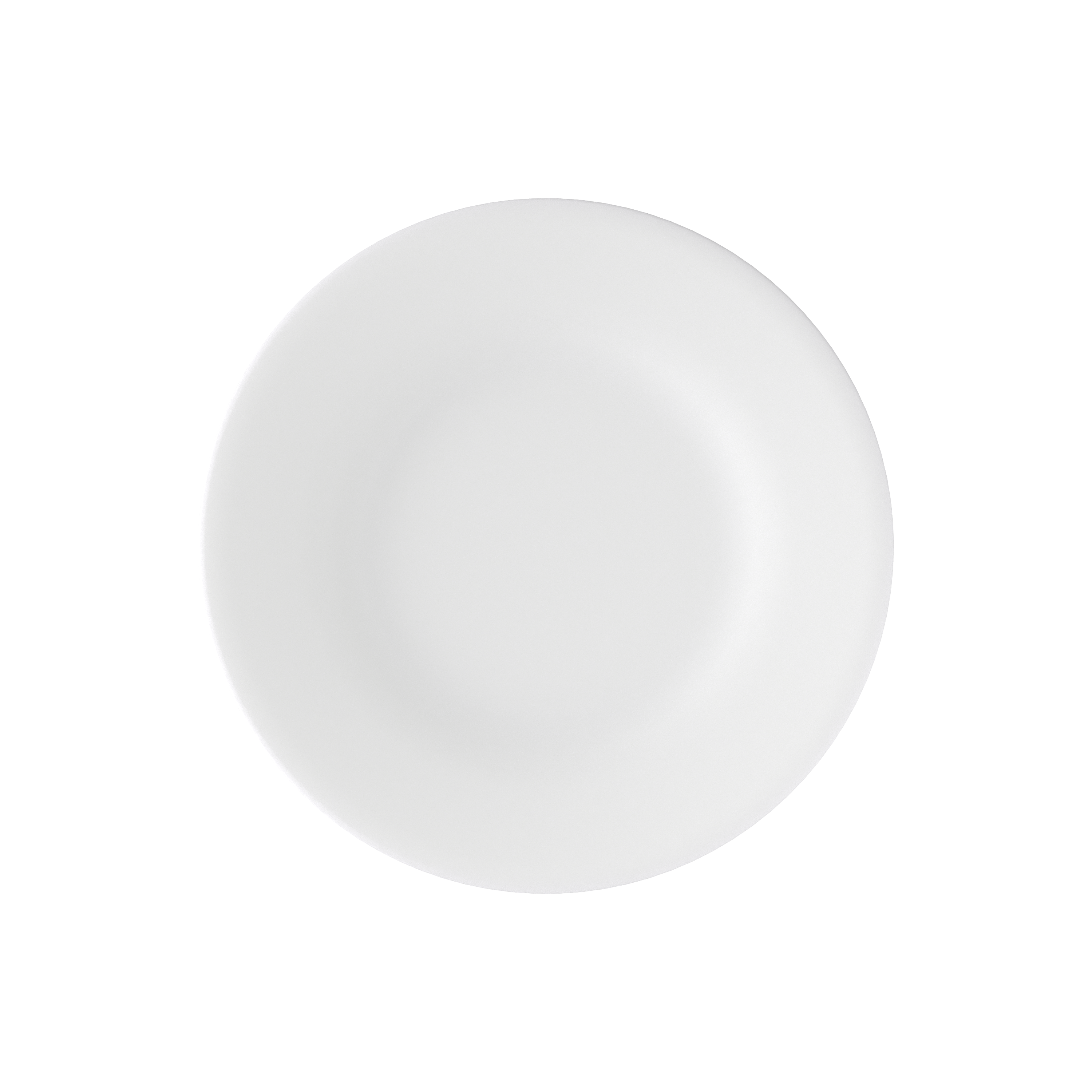 Anmut Appetizer and dessert plate White, 8.9'', Premium Bone Porcelain
