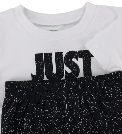Nike S?t - T-shirt/Sweatpants - Sort/Hvid