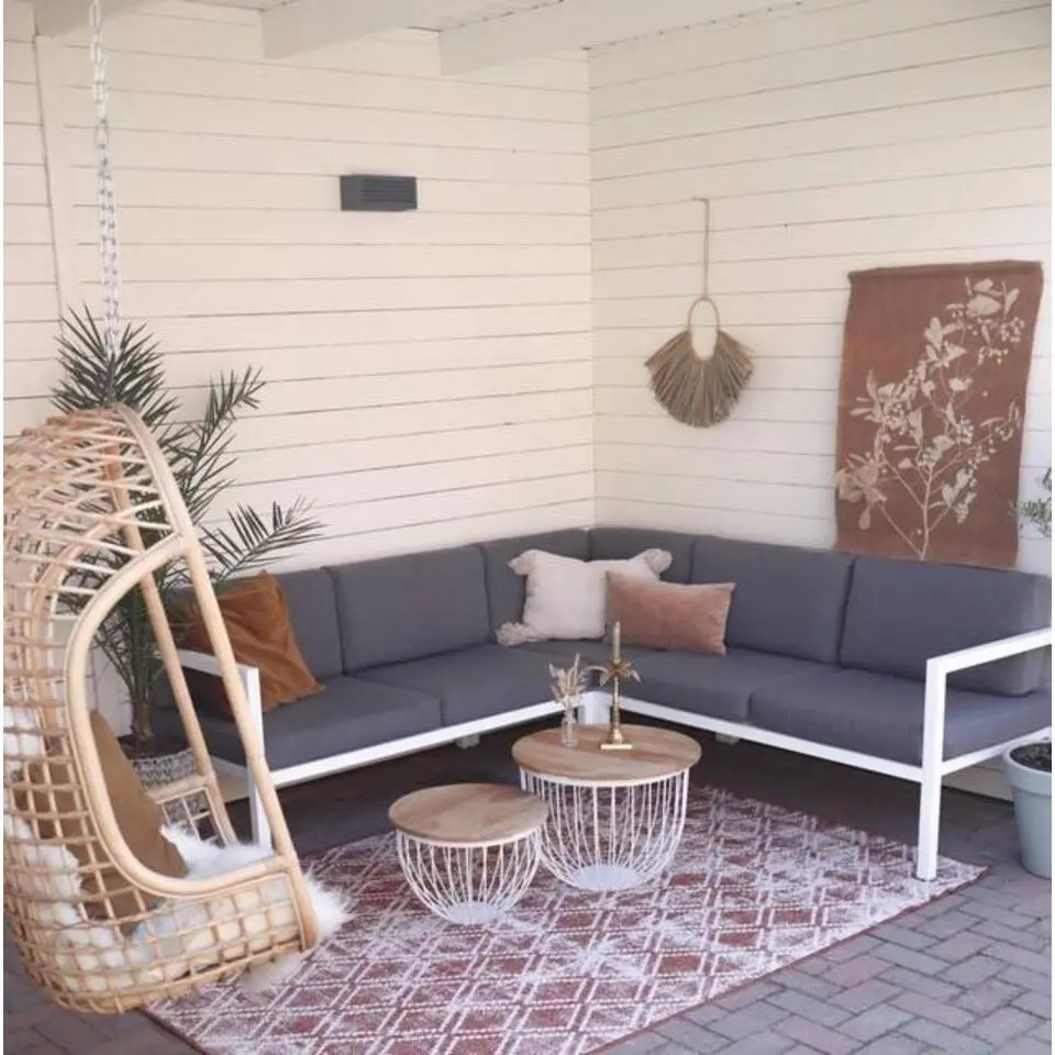 Eva Interior Buitenkleed Roest Frost - 380 x 280 cm