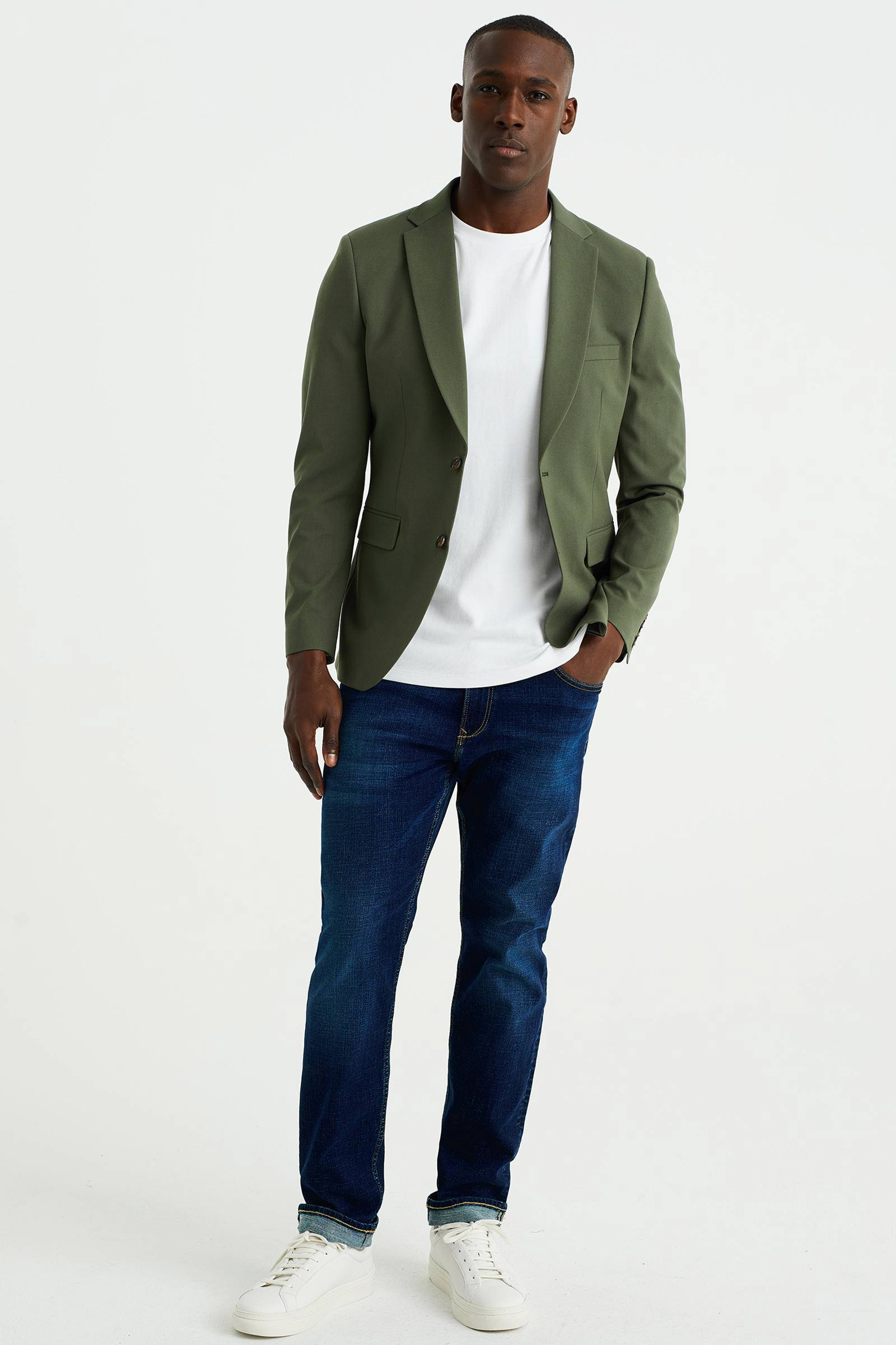 slim fit colbert thyme