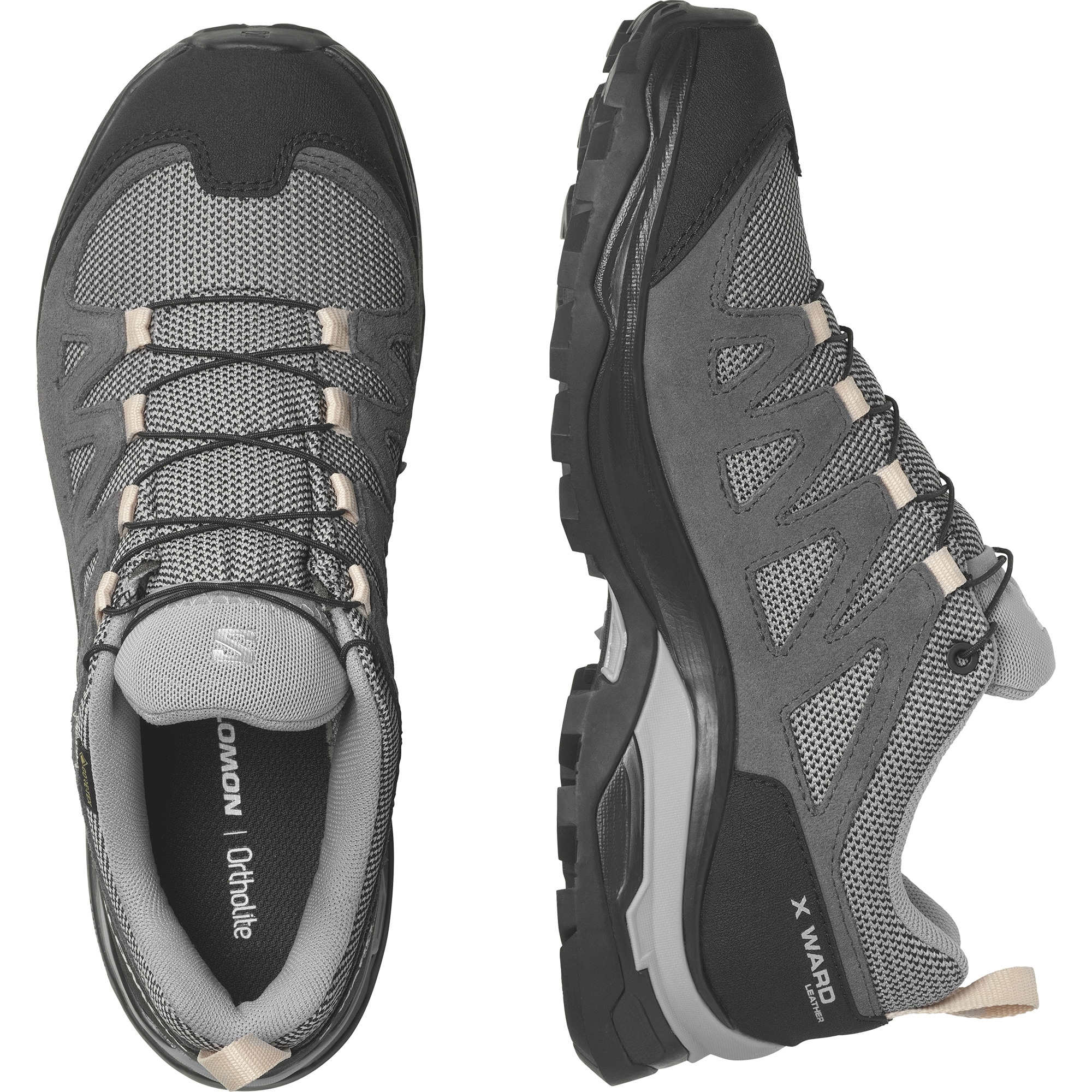 Salomon Wanderschuh »X WARD Leather GORE-TEX«  wasserdicht