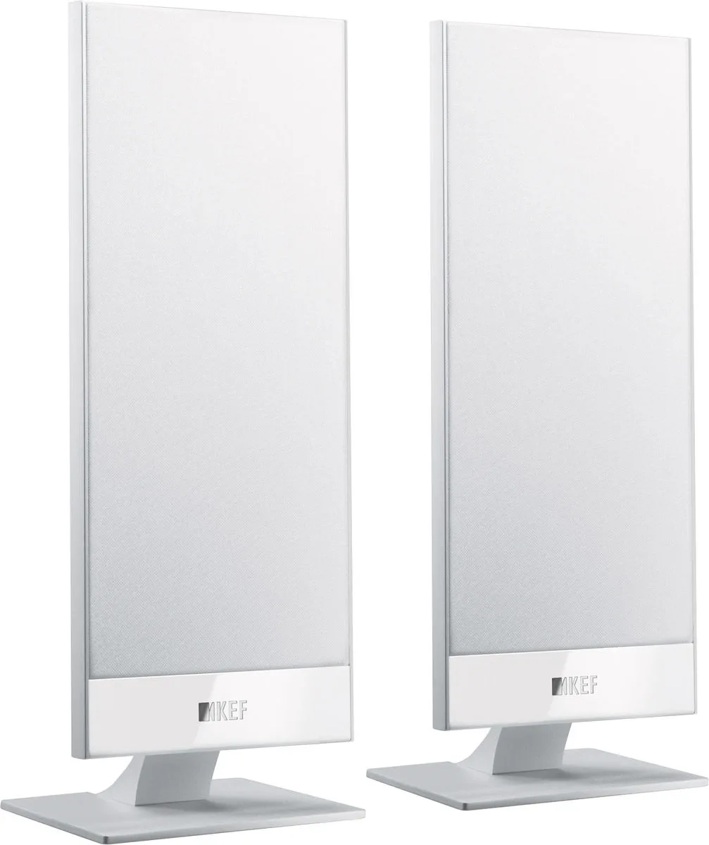 KEF T101 Blanc (la paire) Enceintes murales