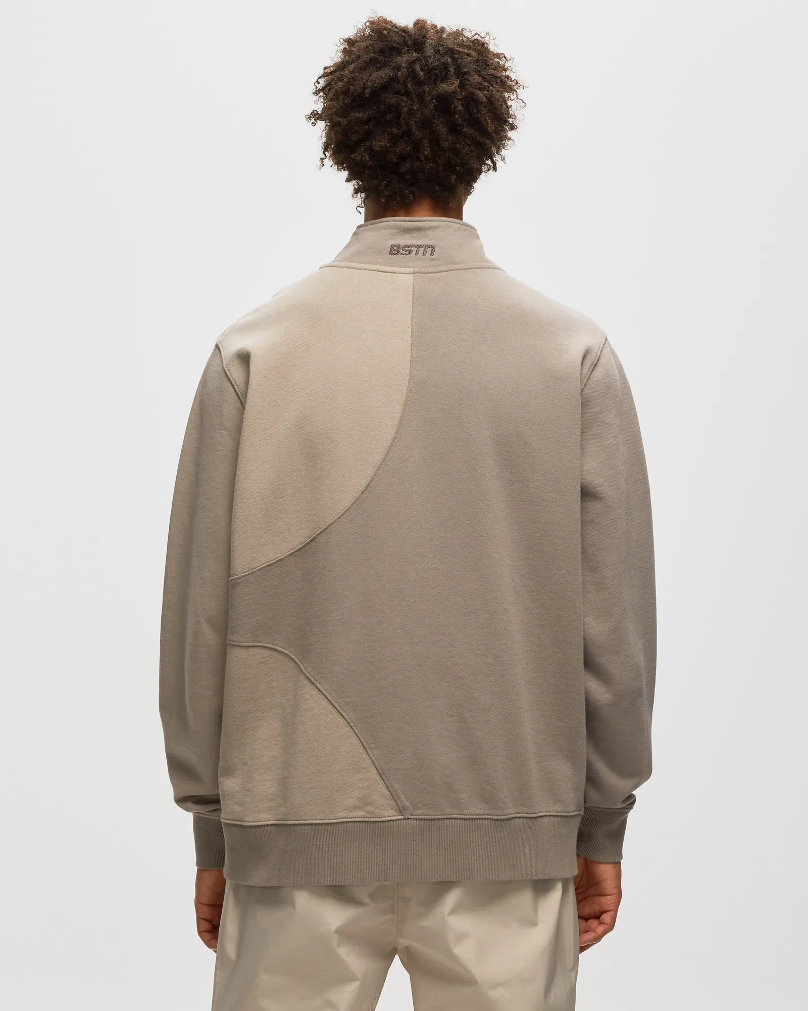 BSTN Brand Two Tone Halfzip