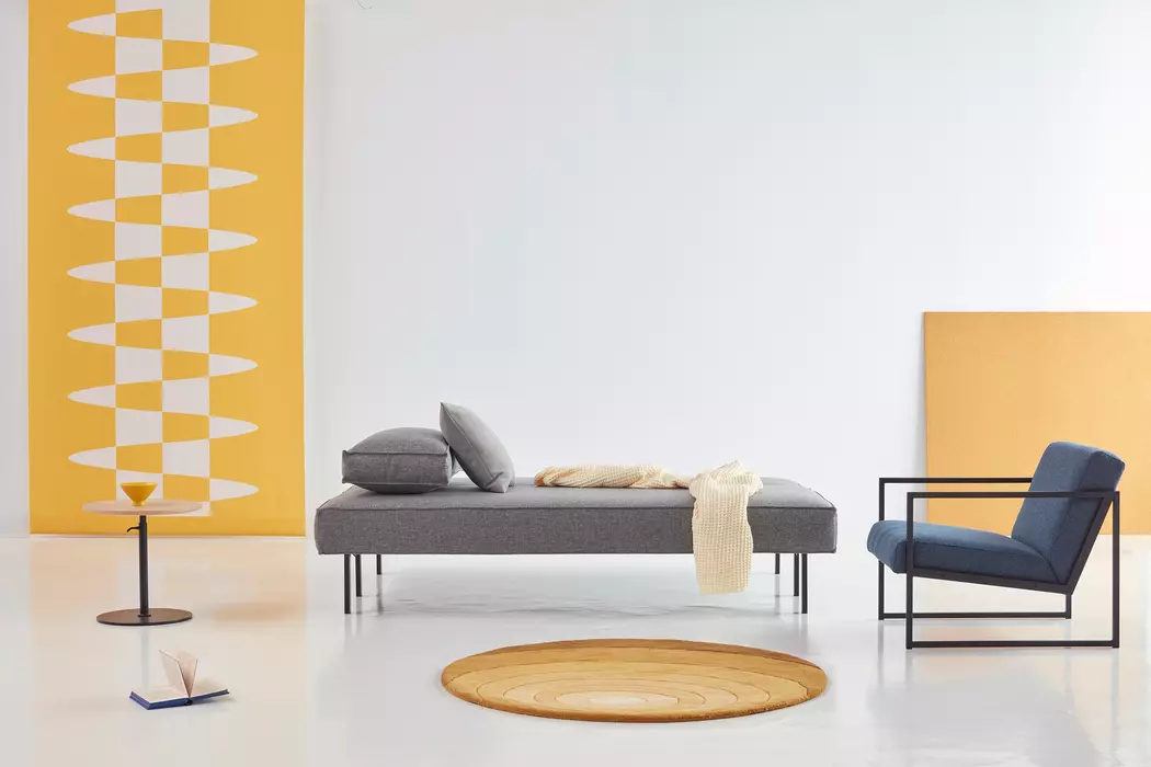 Schlafsofa Sly Metall schwarz