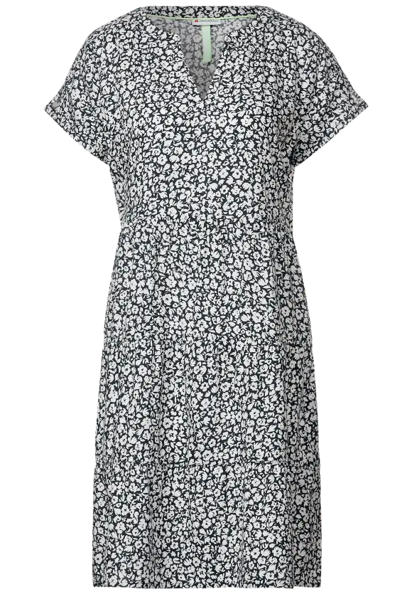 Tunikakleid mit Print - cool vintage green