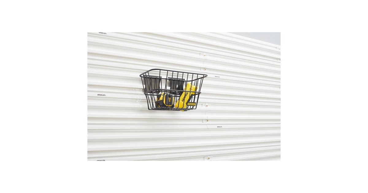 StanleyTrack Wall - Mandje  (Zwart)