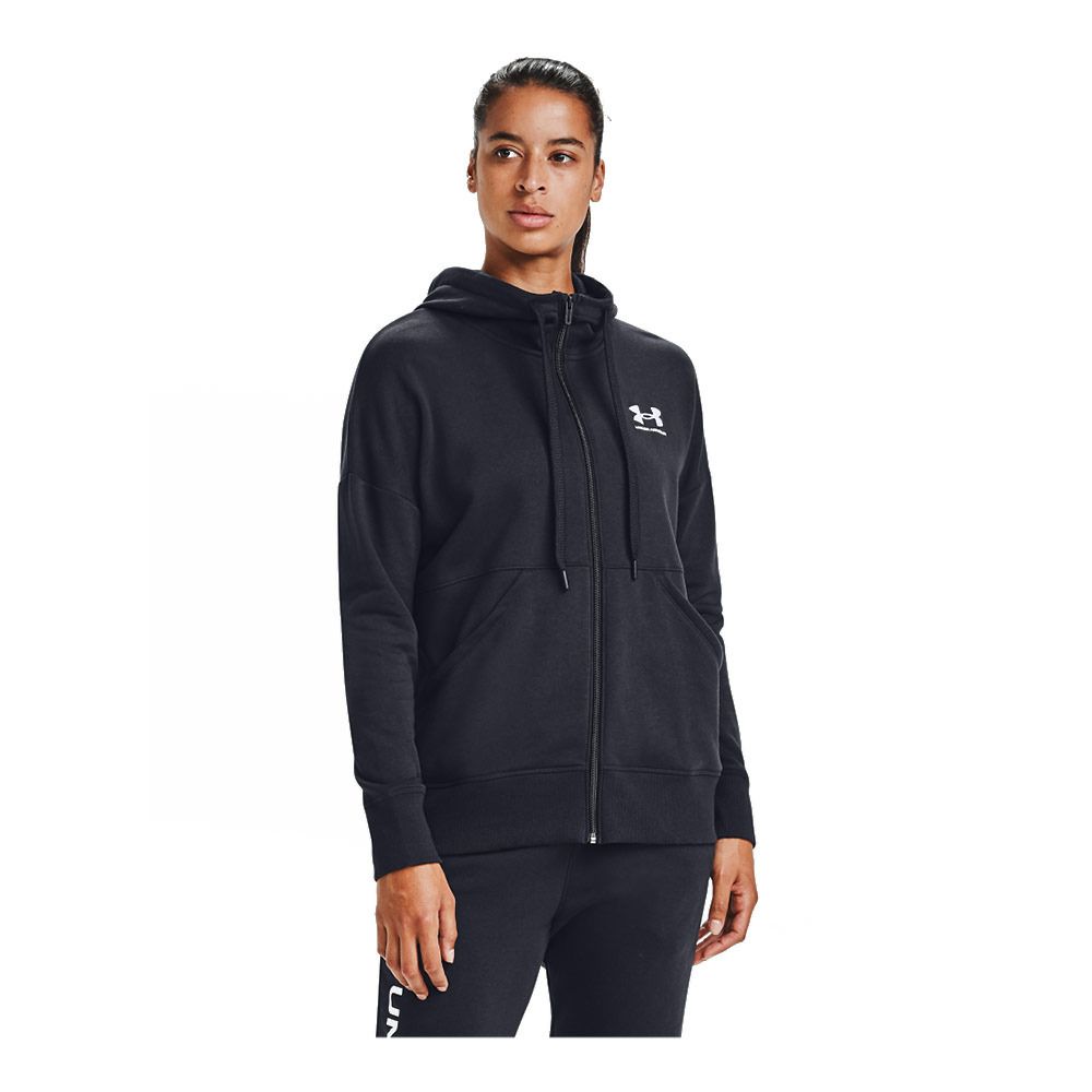 Under Armour RIVAL FLEECE - Sweat Femme noir