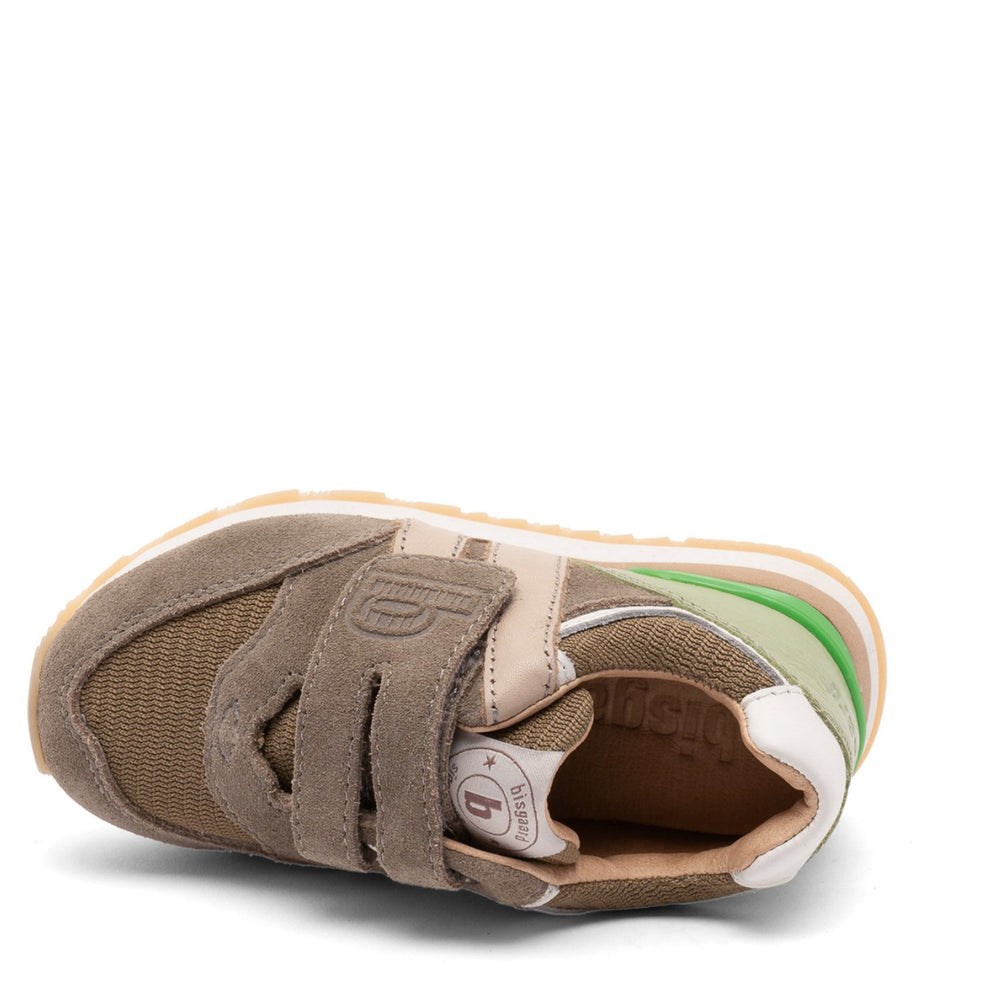 Køb Bisgaard Khaki Winston Velcro Sko