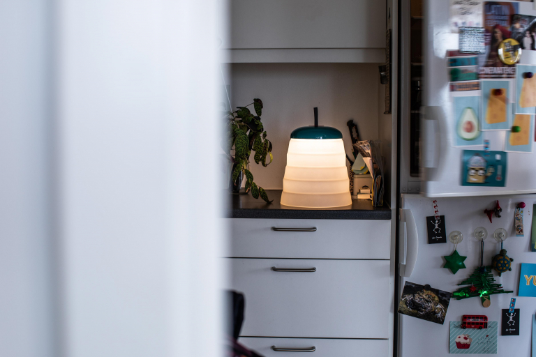 Foscarini Cri Cri tafellamp LED oplaadbaar groen