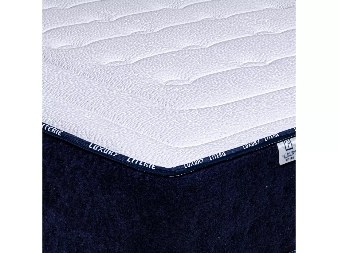 Matelas 160x200 cm, Nuage, 24cm, mi-ferme, mémoire de forme