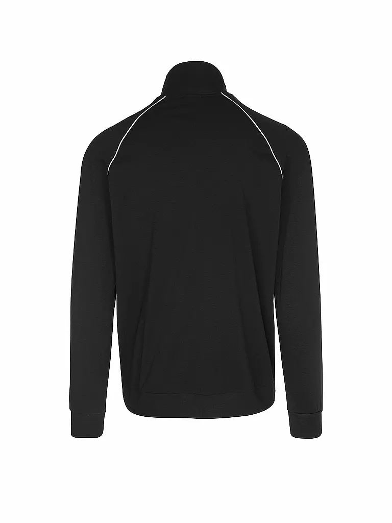 BOSS Loungewear Sweatjacke  schwarz