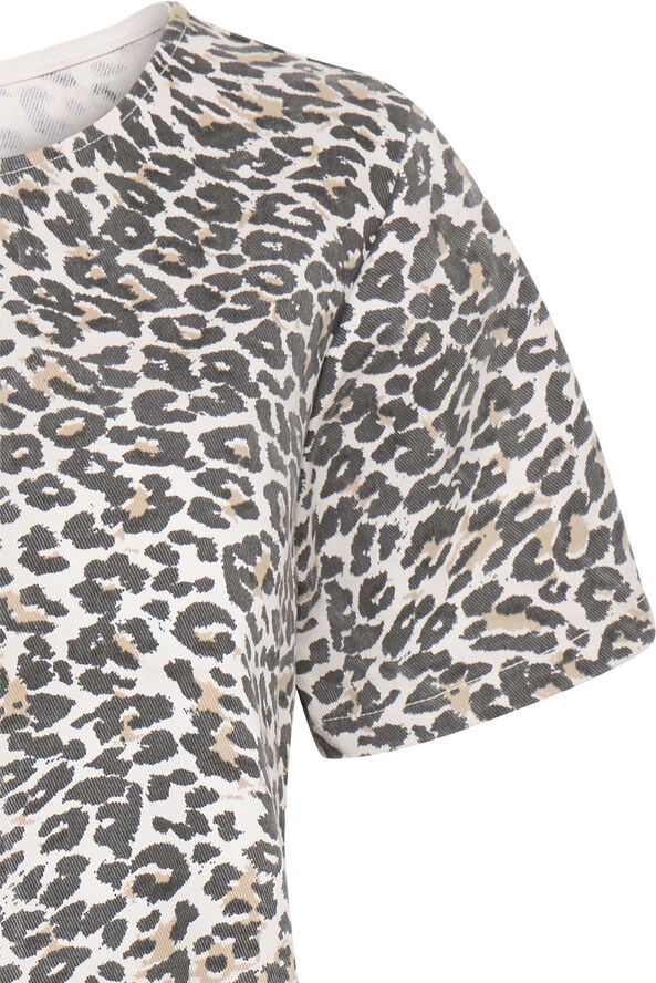 ICHI IXJILLA DR Cornstalk leo print