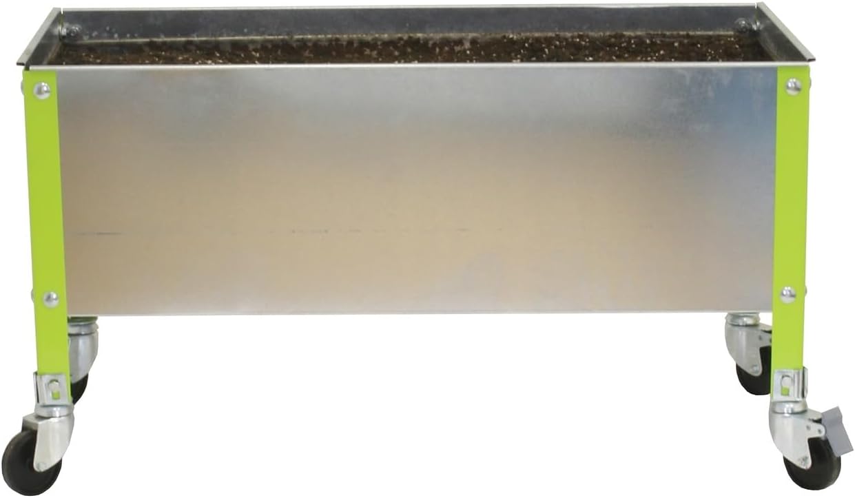 URBAN SIMONGARDEN URBAN MIT RADEN 1200 x 400 GRÜN/GALVA