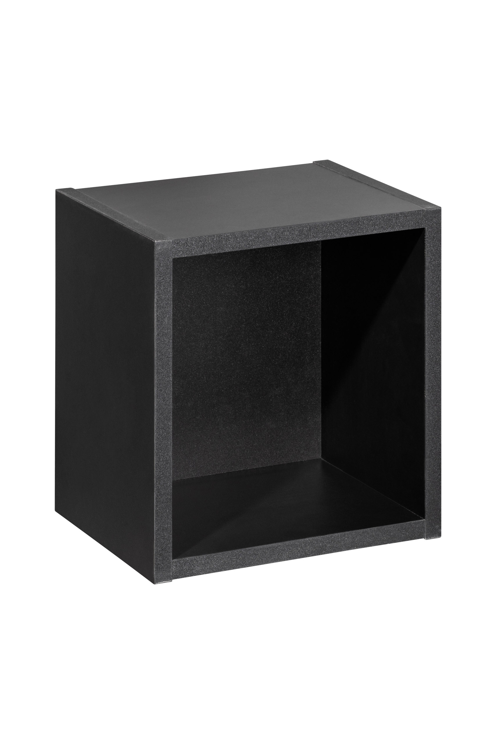 Comad Nova Black kleine open kast 25x20x28cm zwart