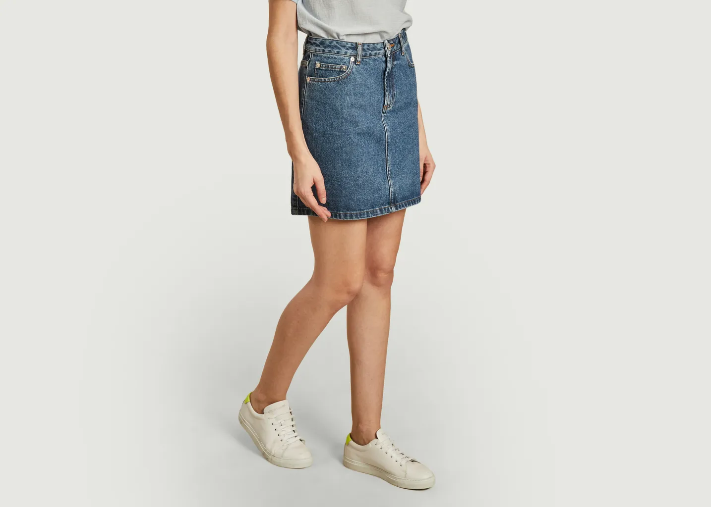 Jupe en jean standard A.P.C.