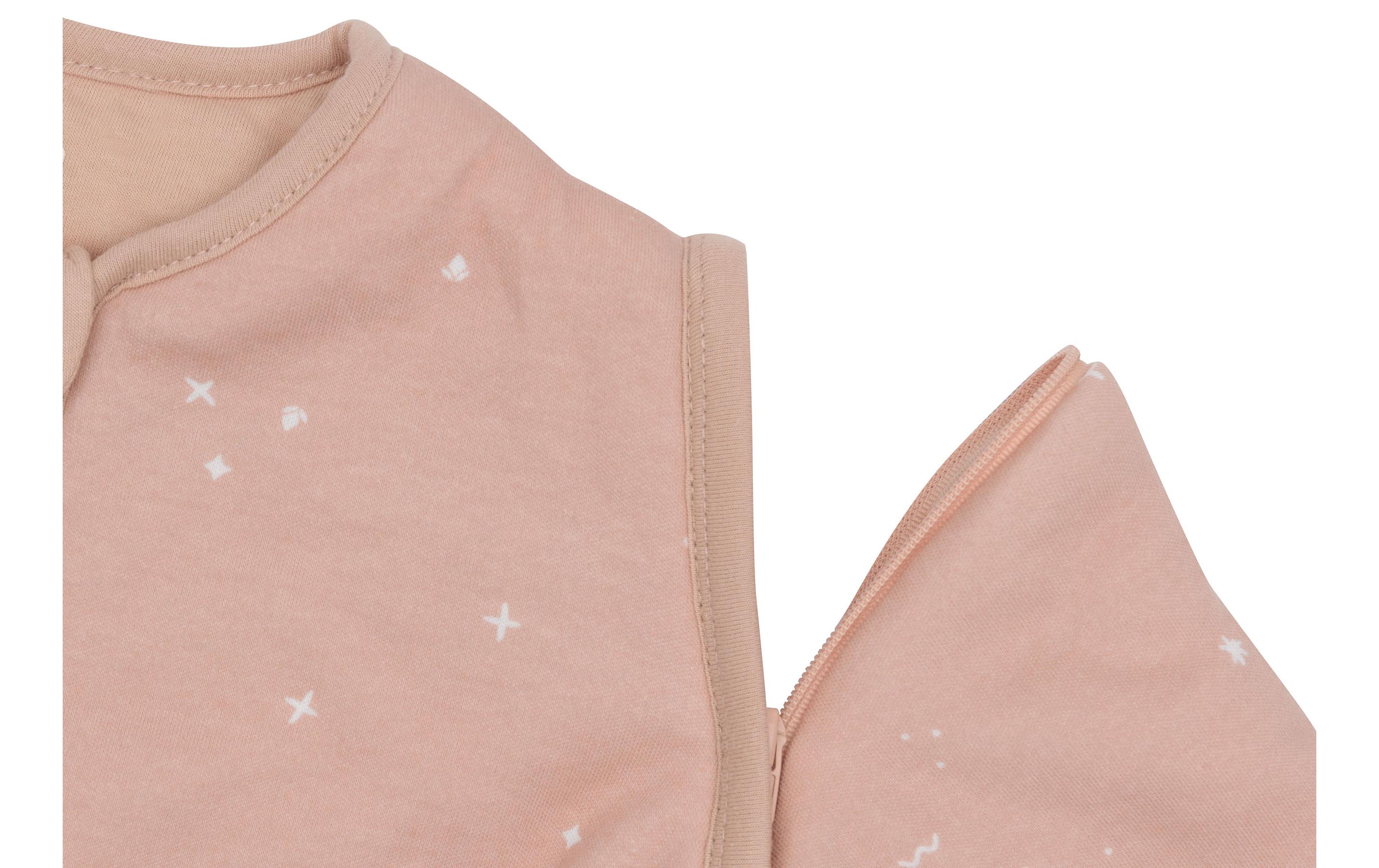 Baby-Ganzjahresschlafsack Twinkling Wild Rose 70 cmBabyschlafsack mit abnehmbaren Ärmeln